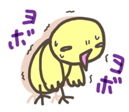 Little birds chirping sticker #6202271