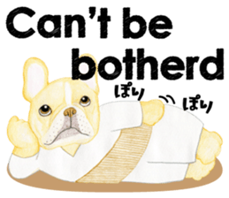 THE Funny French bulldogs (English) sticker #6202566