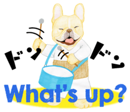 THE Funny French bulldogs (English) sticker #6202570