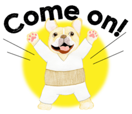 THE Funny French bulldogs (English) sticker #6202574