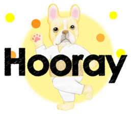 THE Funny French bulldogs (English) sticker #6202576