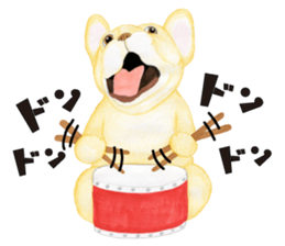 THE Funny French bulldogs (English) sticker #6202584