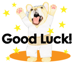 THE Funny French bulldogs (English) sticker #6202589