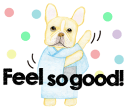 THE Funny French bulldogs (English) sticker #6202595