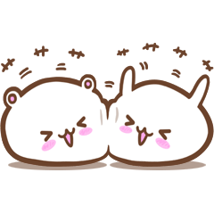 Animals such as rice cake