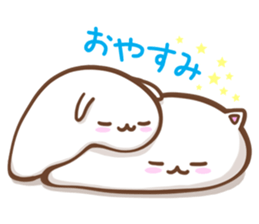 Animals such as rice cake sticker #6202809
