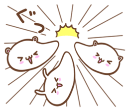 Animals such as rice cake sticker #6202812