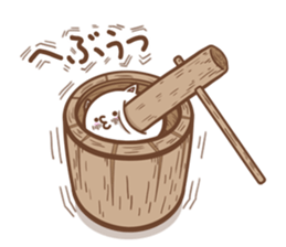 Animals such as rice cake sticker #6202831