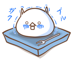 Animals such as rice cake sticker #6202842