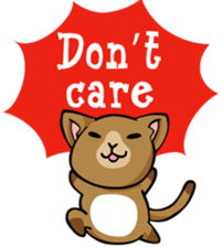 mamecat1 english sticker #6203530