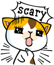 mamecat1 english sticker #6203535