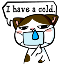 mamecat1 english sticker #6203540