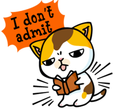 mamecat1 english sticker #6203544