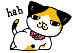 mamecat1 english sticker #6203558