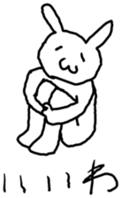 cute rabit. sticker #6203576