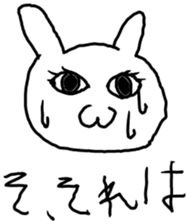 cute rabit. sticker #6203590