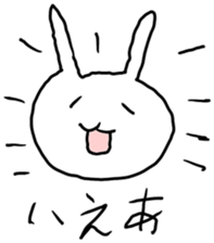 cute rabit. sticker #6203595