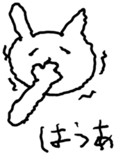 cute rabit. sticker #6203599