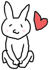 cute rabit. sticker #6203602