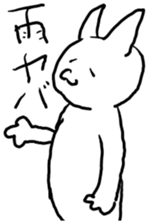 cute rabit. sticker #6203603