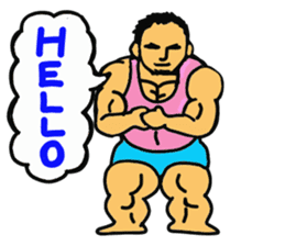 muscle dad 2 sticker #6203809