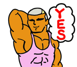 muscle dad 2 sticker #6203810