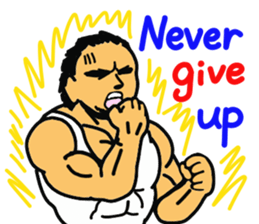 muscle dad  2 sticker #6203811