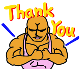 muscle dad  2 sticker #6203812