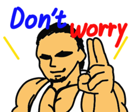 muscle dad 2 sticker #6203813