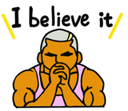 muscle dad 2 sticker #6203818