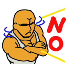 muscle dad  2 sticker #6203820