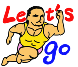 muscle dad  2 sticker #6203821