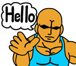 muscle dad 2 sticker #6203824