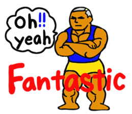 muscle dad 2 sticker #6203826