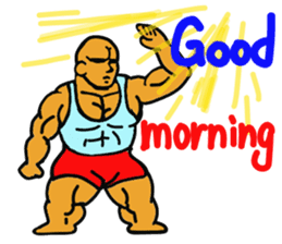 muscle dad 2 sticker #6203828