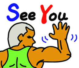 muscle dad 2 sticker #6203830