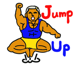 muscle dad 2 sticker #6203831