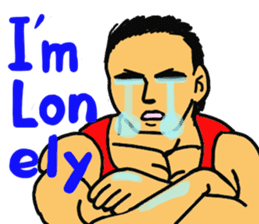 muscle dad 2 sticker #6203833