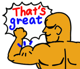 muscle dad 2 sticker #6203836
