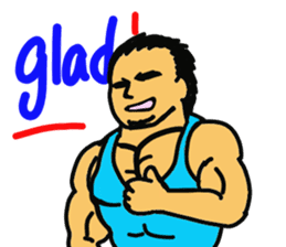 muscle dad 2 sticker #6203837