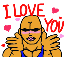 muscle dad 2 sticker #6203839