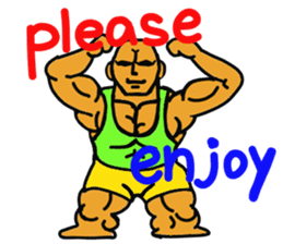 muscle dad 2 sticker #6203840