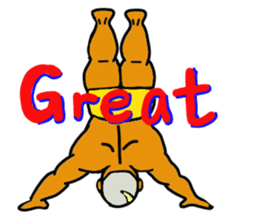 muscle dad 2 sticker #6203842