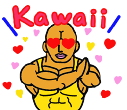 muscle dad  2 sticker #6203843