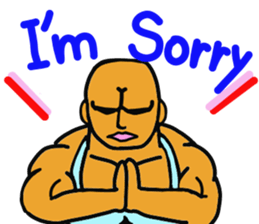 muscle dad  2 sticker #6203844