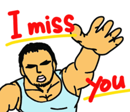 muscle dad 2 sticker #6203845