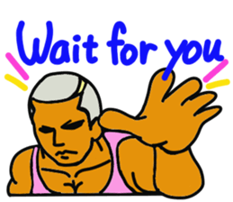 muscle dad  2 sticker #6203846