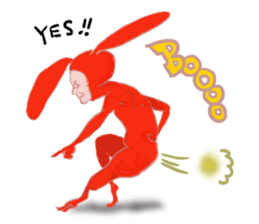 Bunny boys sticker #6203929