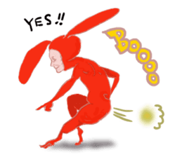 Bunny boys sticker #6203929