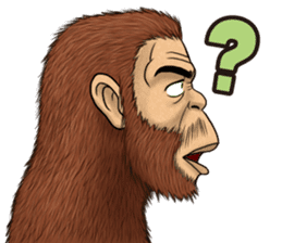 Australopithecus lie-in sticker #6203977